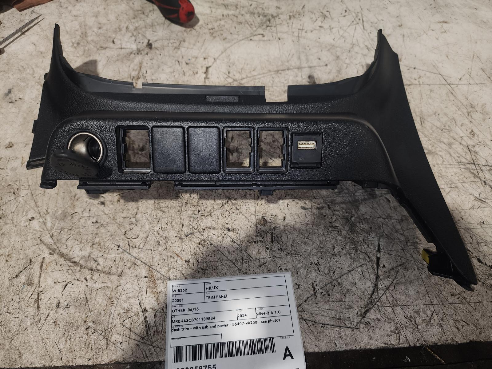 View Auto part Trim Panel Toyota Hilux 2024