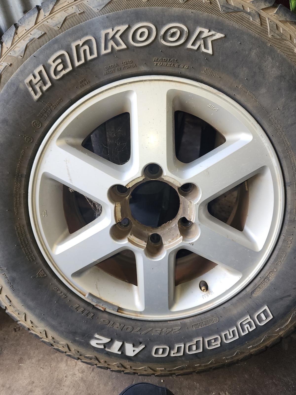 2004 Holden Rodeo Tyre View Auto part Tyre Holden Rodeo 2004