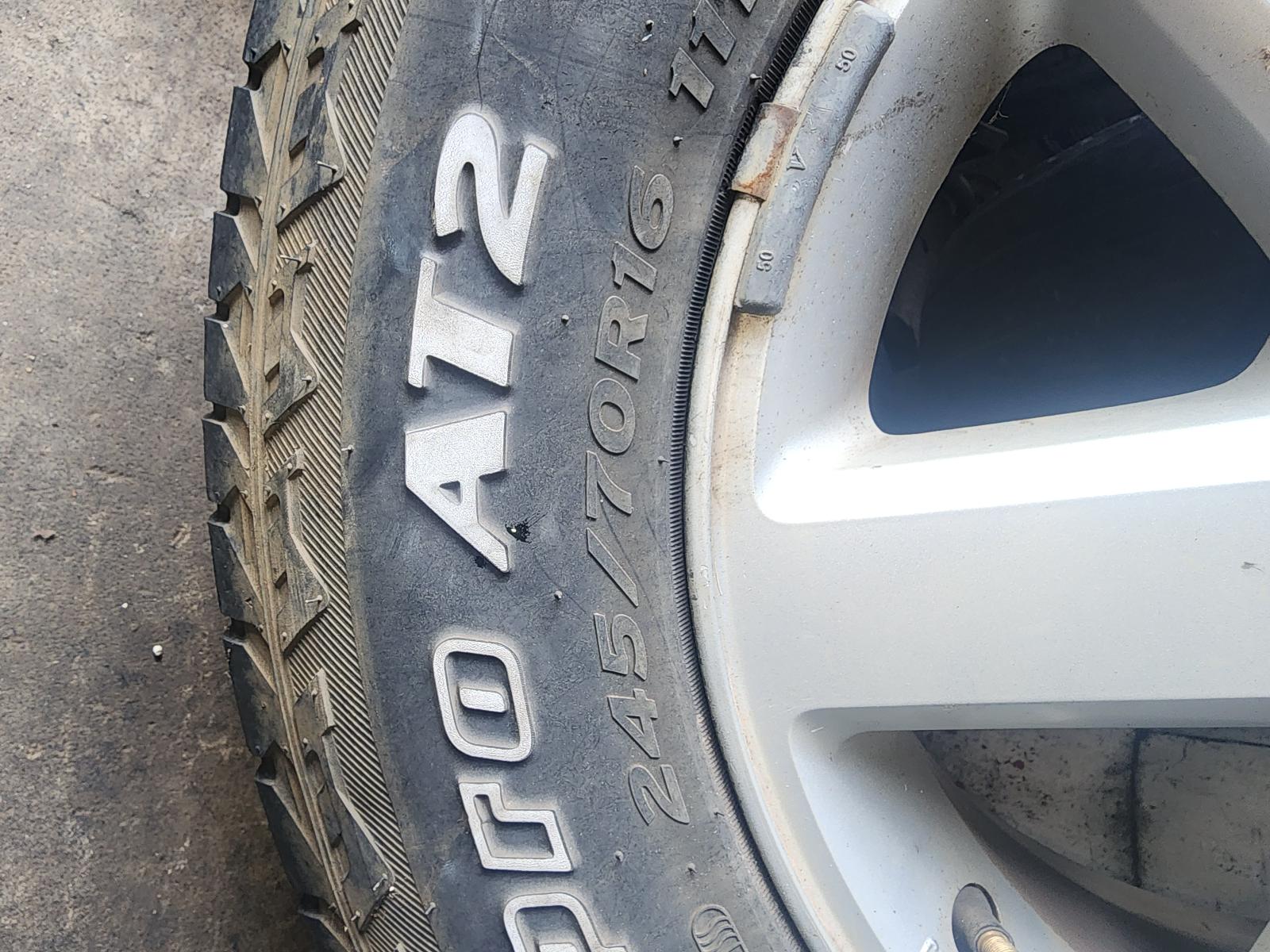 2004 Holden Rodeo Tyre View Auto part Tyre Holden Rodeo 2004