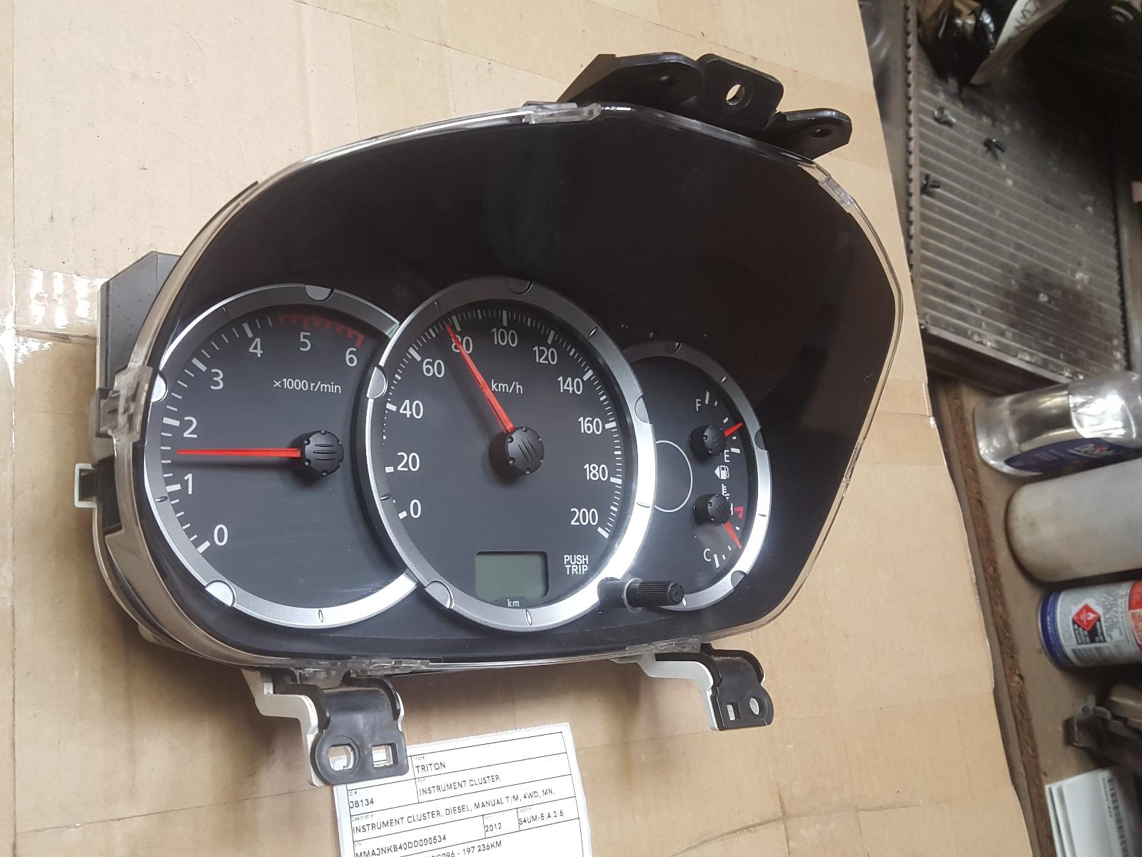 View Auto part Instrument Cluster Mitsubishi Triton 2012