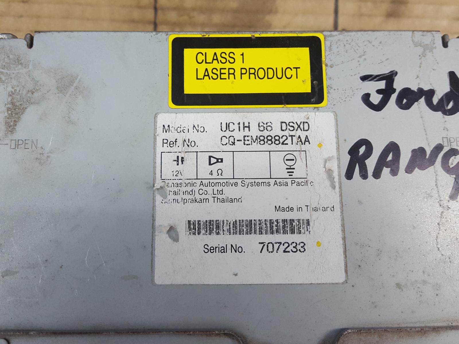 View Auto part Radio/Cd/Dvd/Sat/Tv Ford Ranger 2008