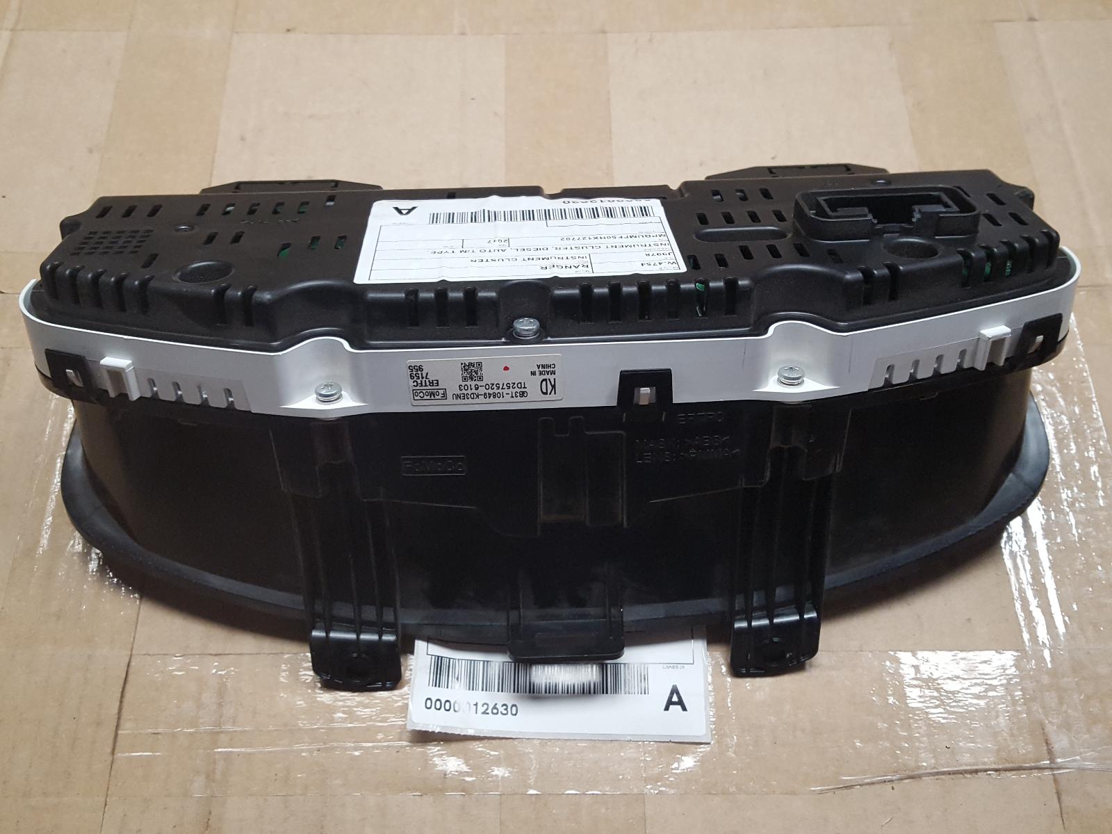 View Auto part Instrument Cluster Ford Ranger 2017