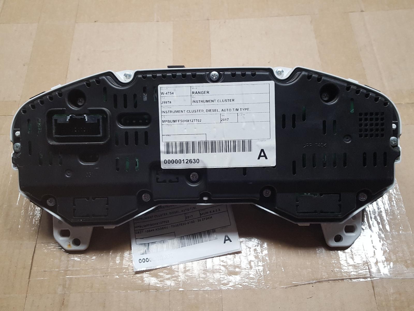 View Auto part Instrument Cluster Ford Ranger 2017