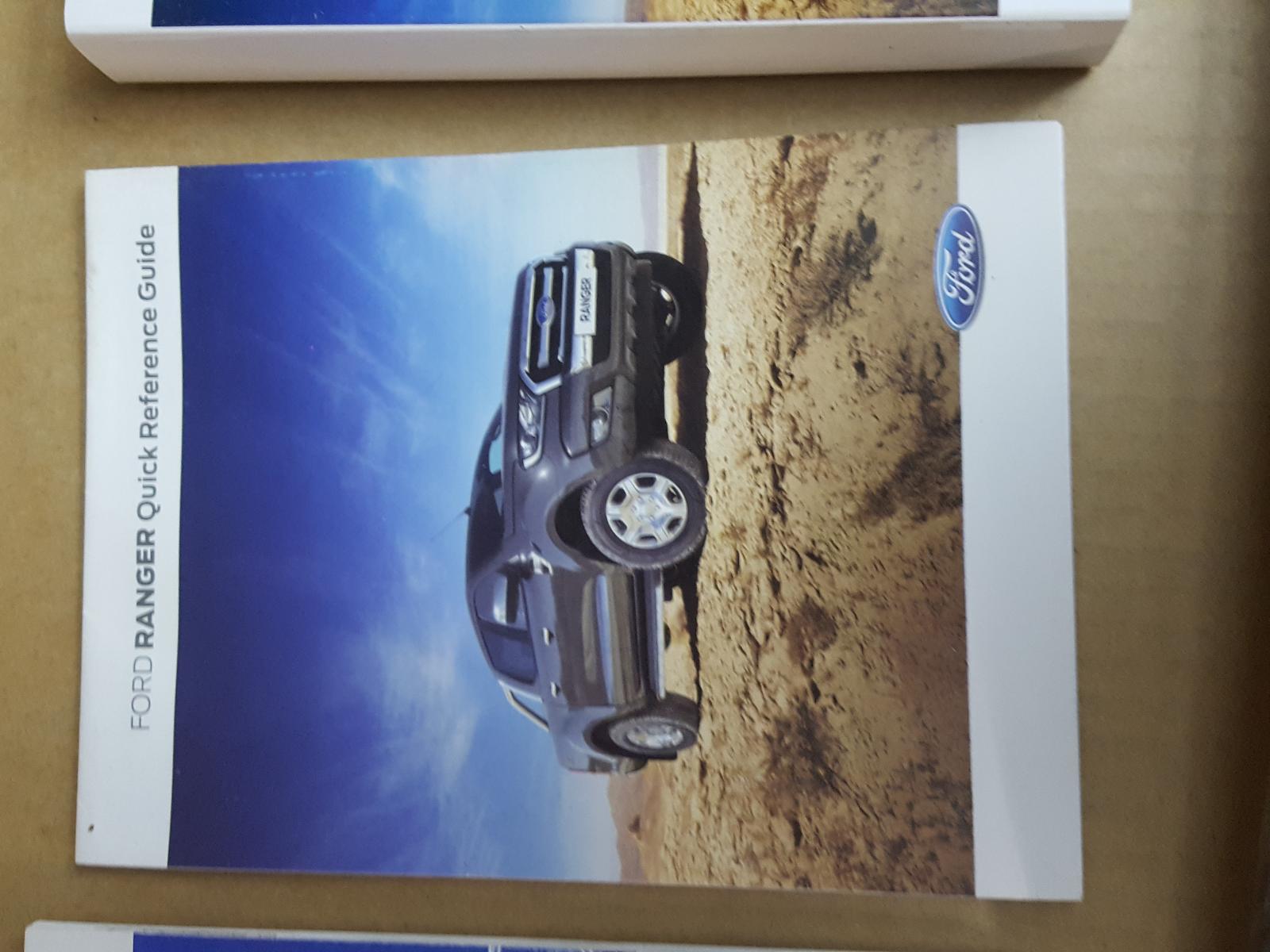 View Auto part Owners Handbook Ford Ranger 2017