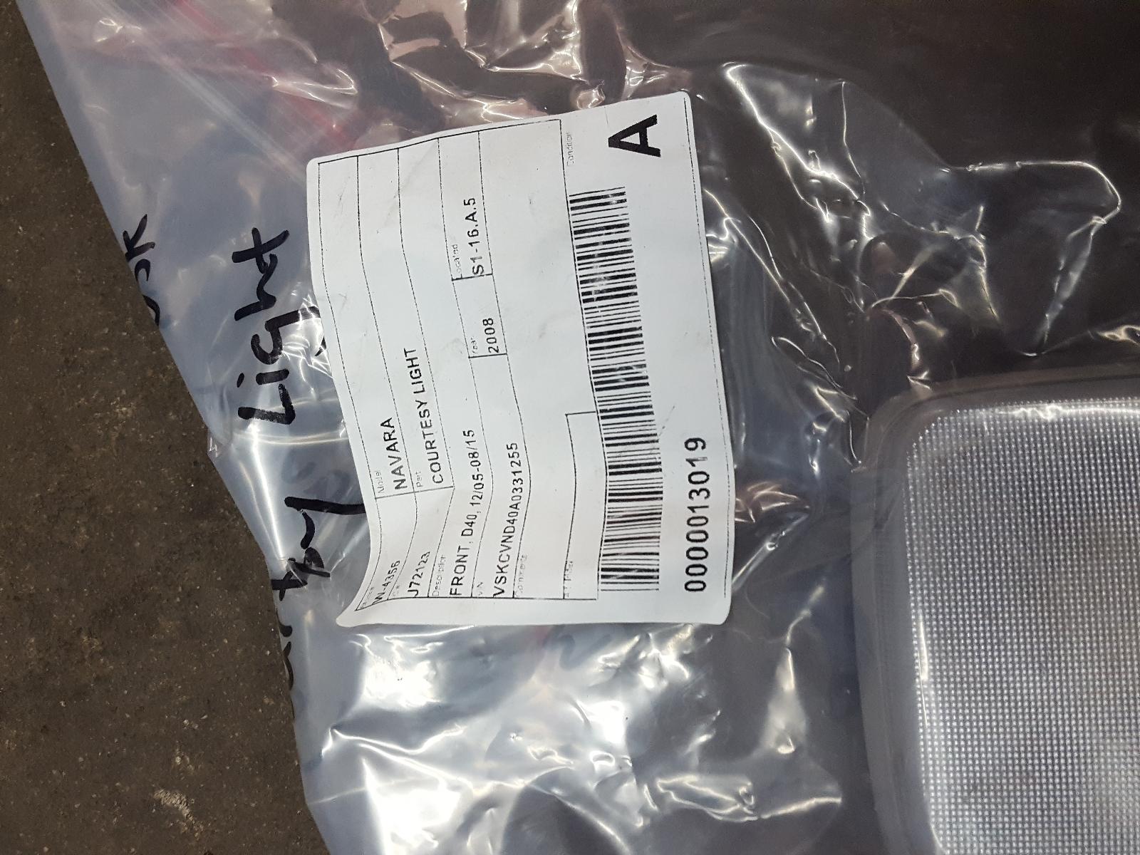 View Auto part Courtesy Light Nissan Navara 2008