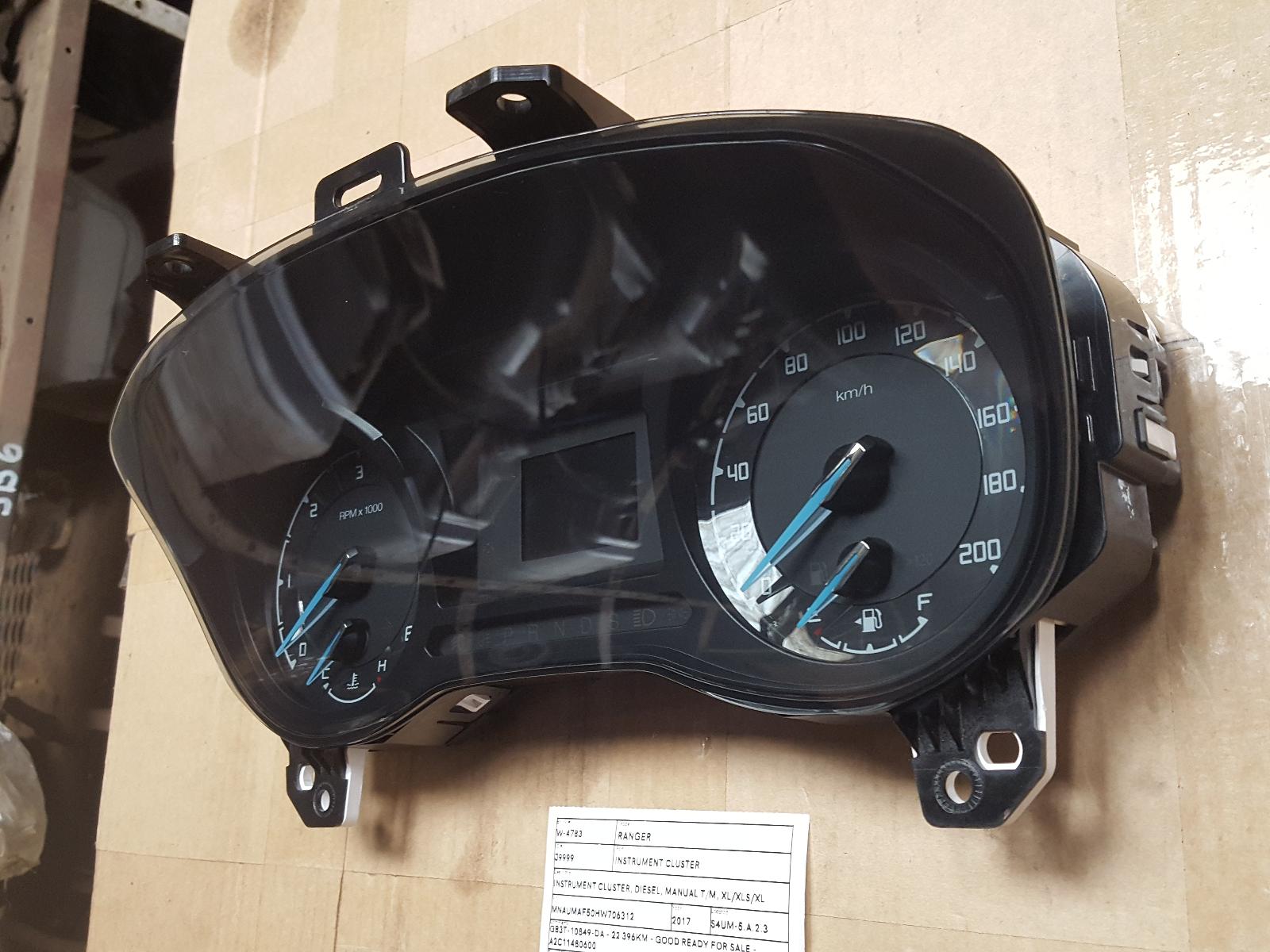 Instrument Cluster Ranger Ford 2017