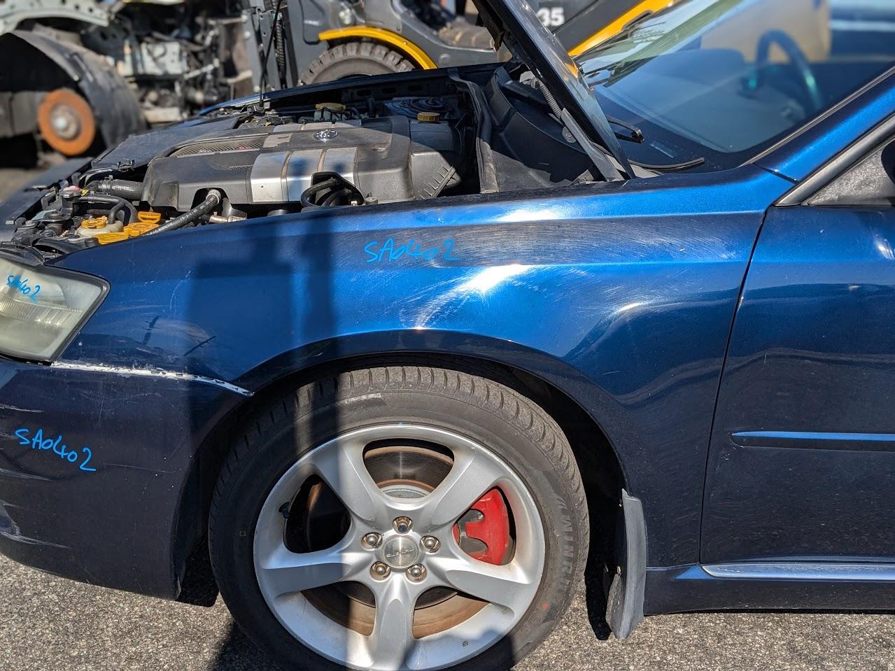 2004 Subaru Liberty Front Bumper View Auto part Front Bumper Subaru Liberty 2004