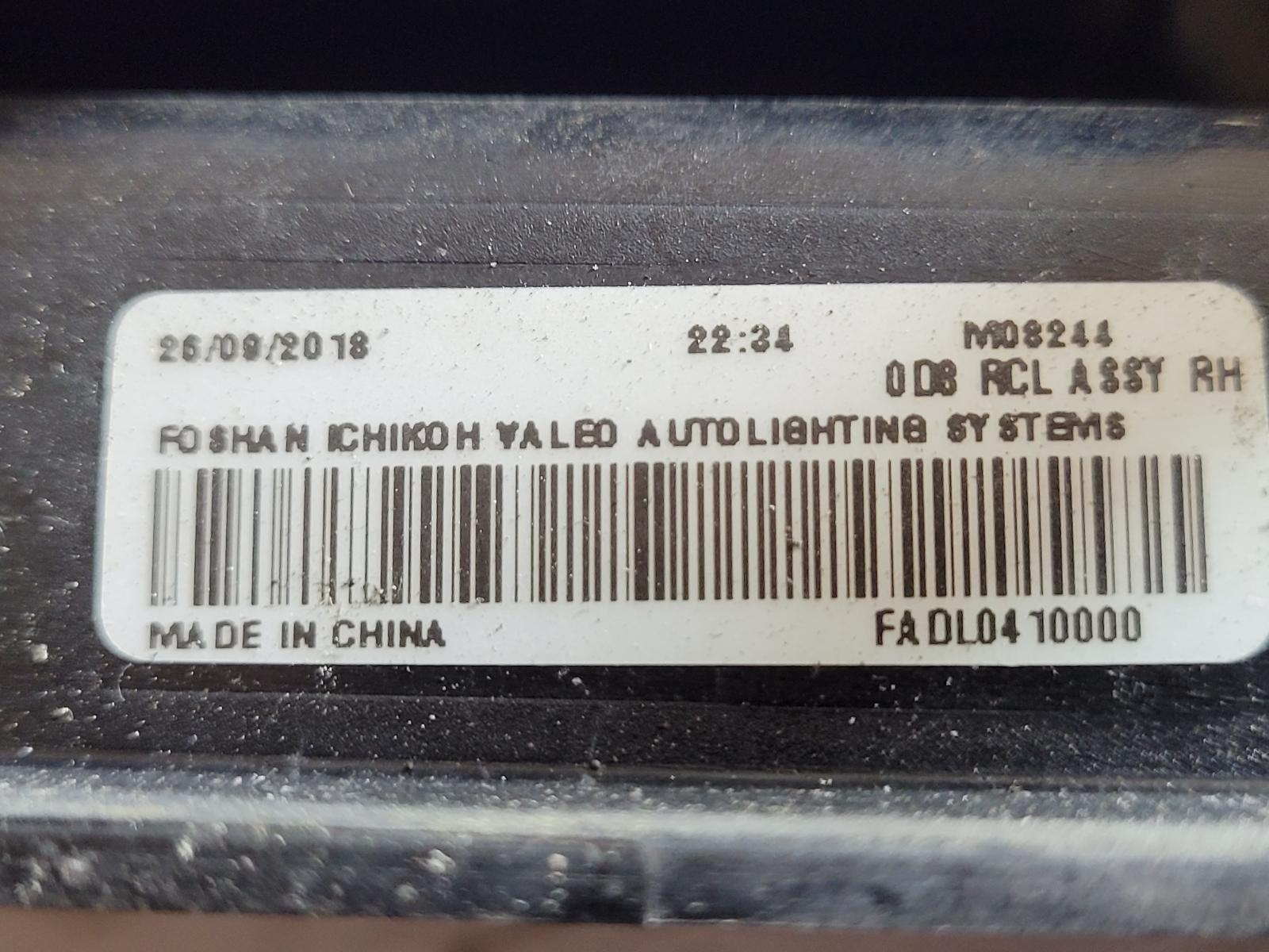 View Auto part Right Taillight Nissan Urvan 2013
