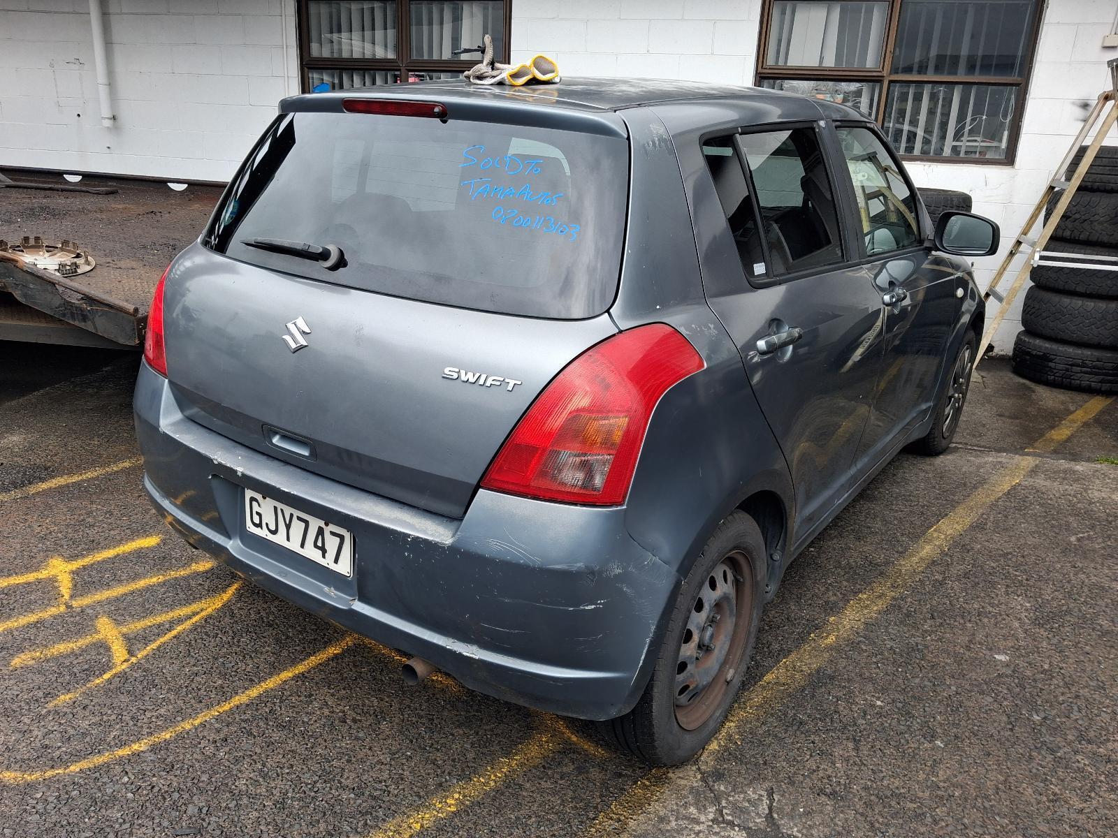 2005 Suzuki Swift Rear Bumper View Auto part Rear Bumper Suzuki Swift 2005