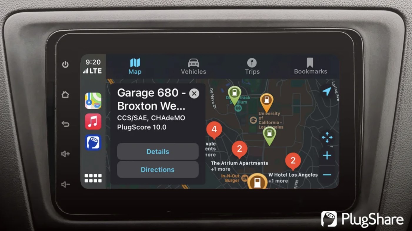 Finding EV chargers made easy. PlugShare now available on Apple CarPlay