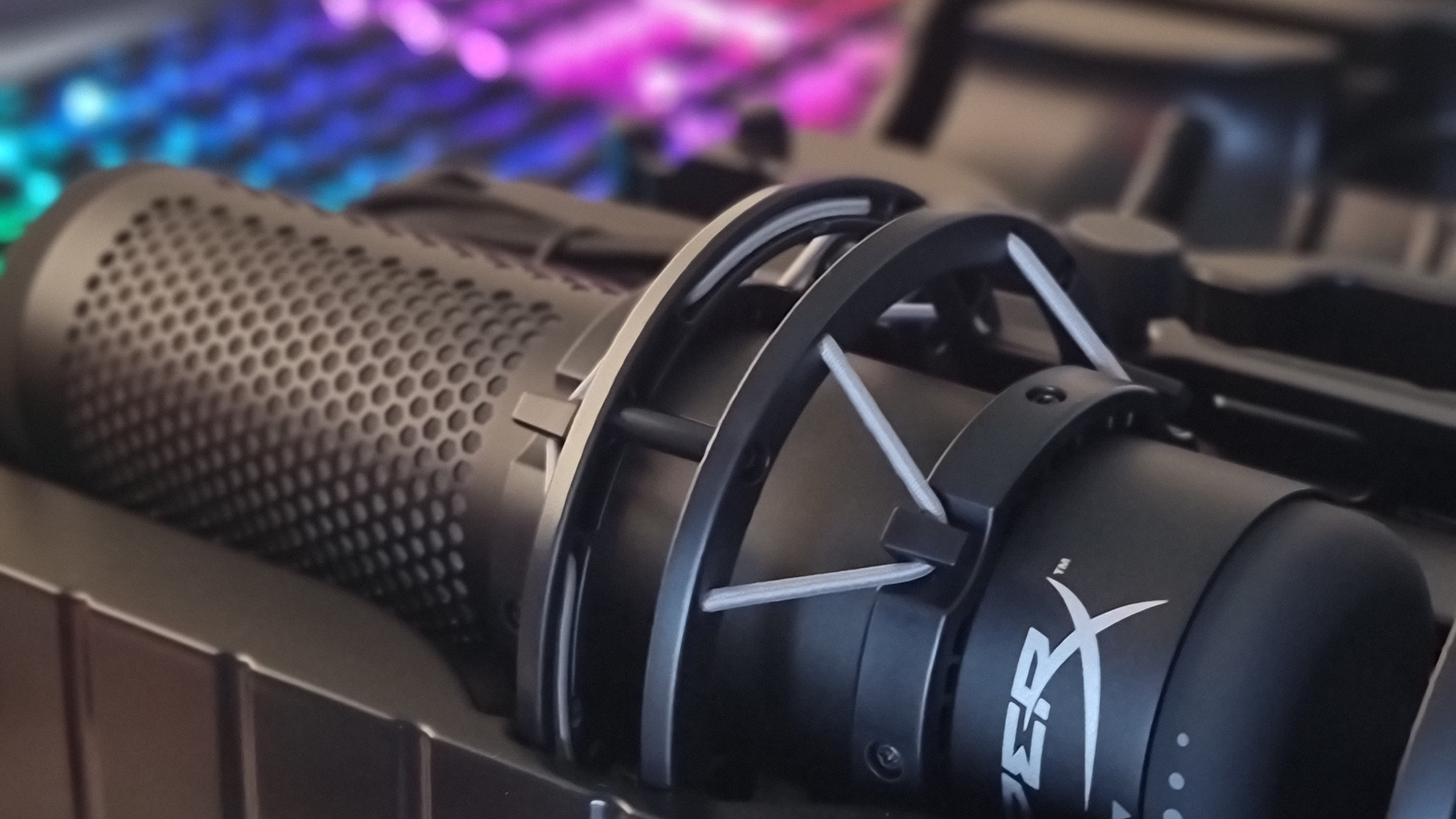 Review HyperX QuadCast S USB condenser microphone techAU