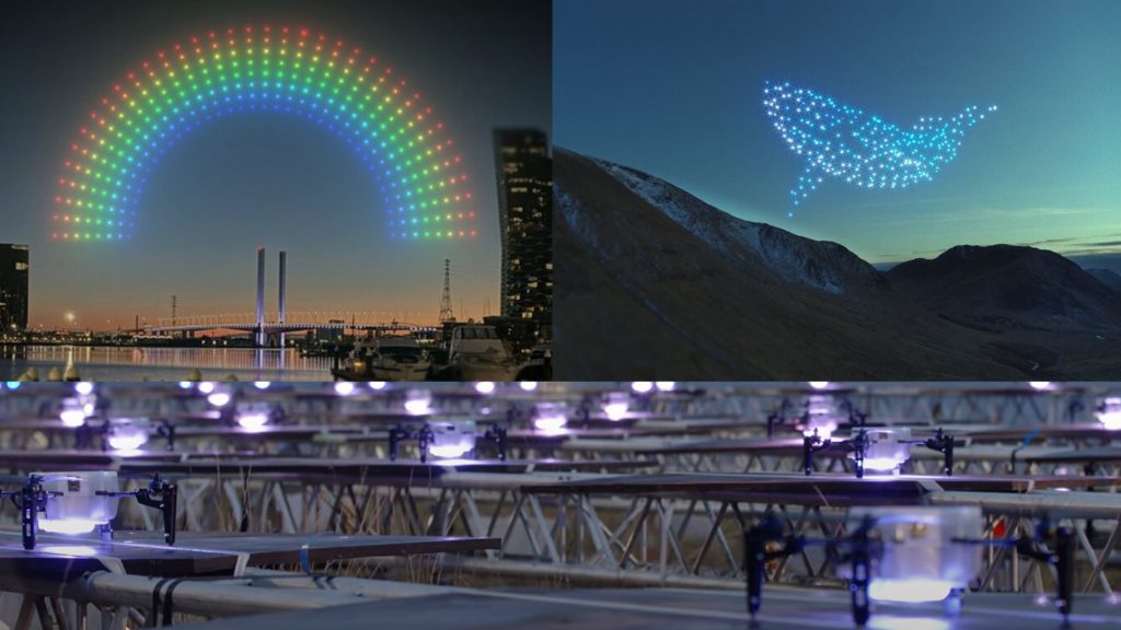 350 drones will light up Melbourne skies twice a night for 7 days