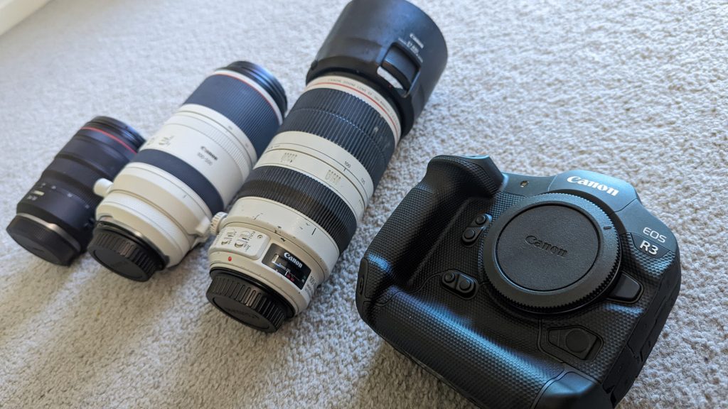 Review Canon EOS R3 mirrorless camera, eye tracking looktofocus and