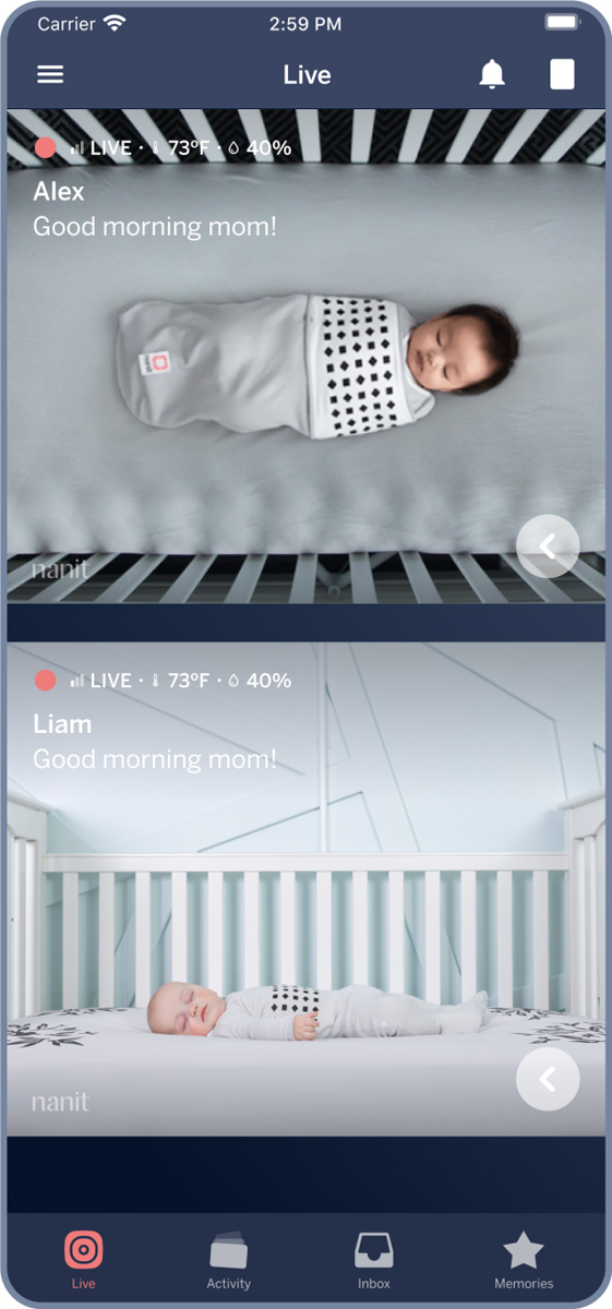 NANIT adds Split Screen function to its baby monitor techAU