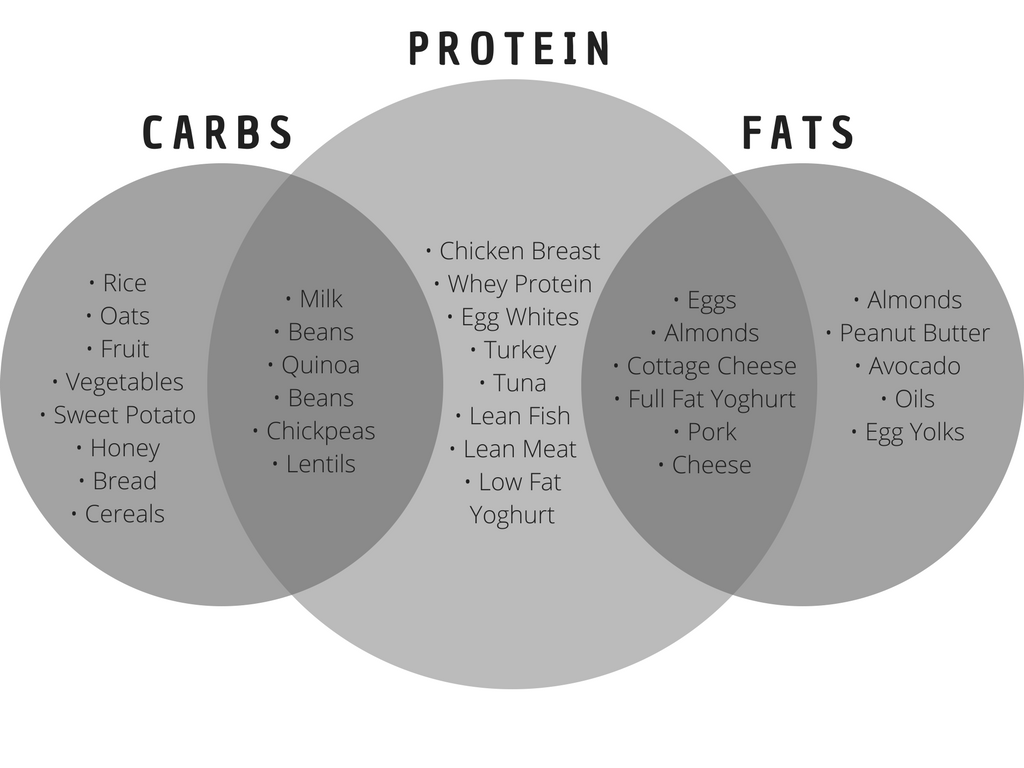 MACROS Cheat Sheet Where to source your macros from! ⋆ THE BOD