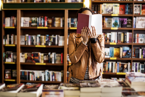 reading books
