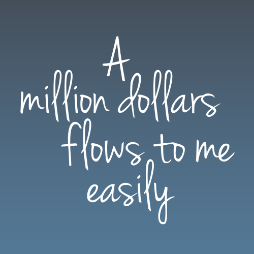 money flows easily