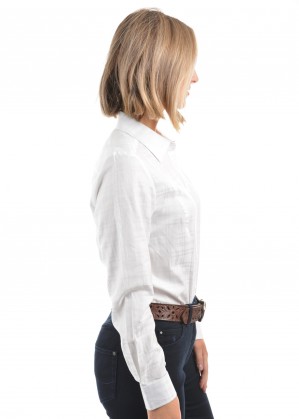 WOMENS SANDRA CHECK L/S SHIRT