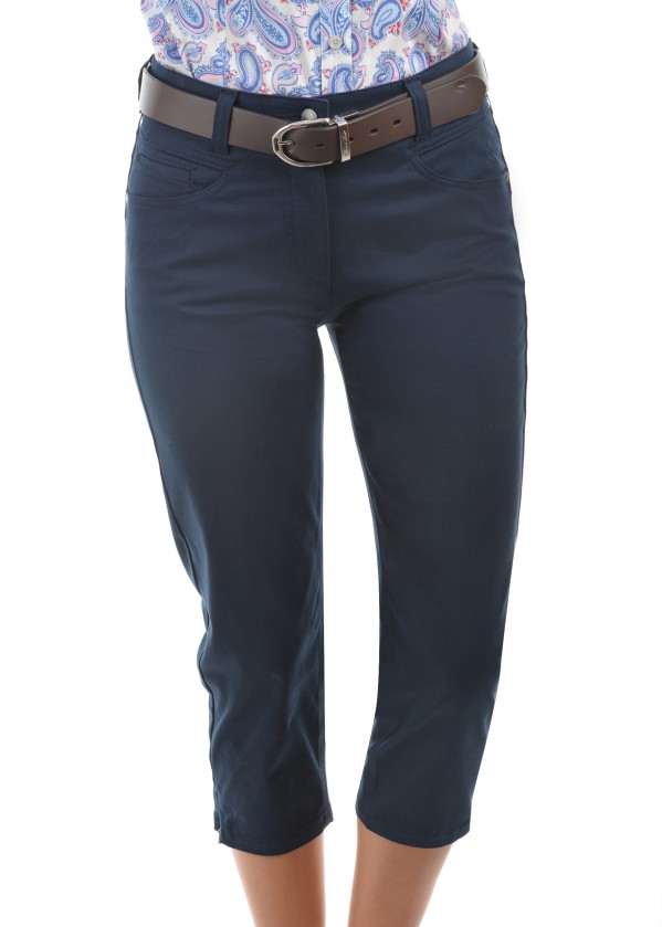 WOMENS YAMBA CROP WONDER JEAN CAPRI SLIM LEG