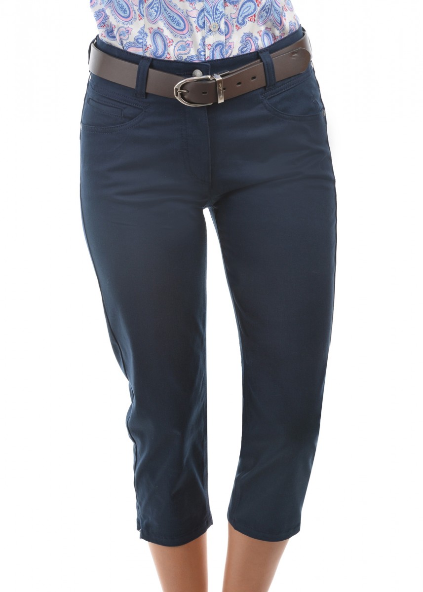 WOMENS YAMBA CROP WONDER JEAN CAPRI SLIM LEG