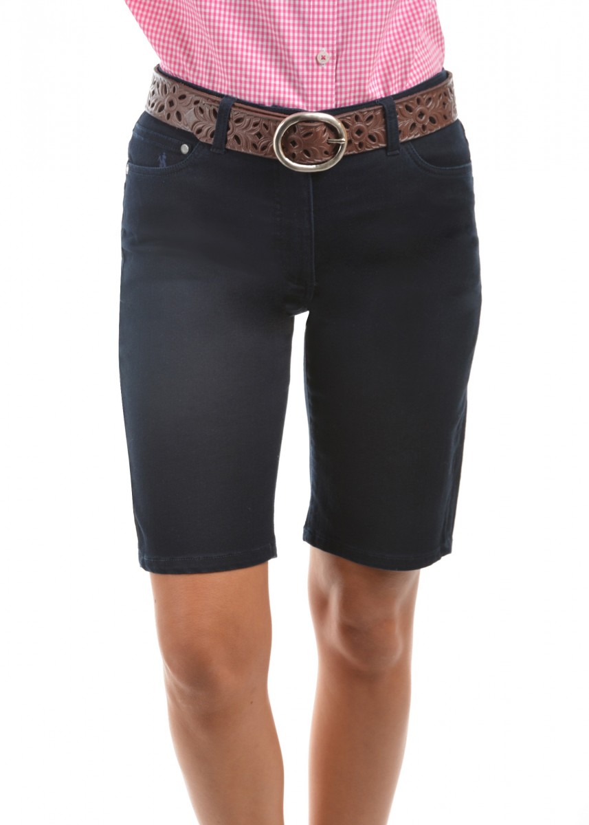 WOMENS JENOLAN WONDER JEAN SHORTS