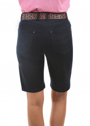 WOMENS JENOLAN WONDER JEAN SHORTS