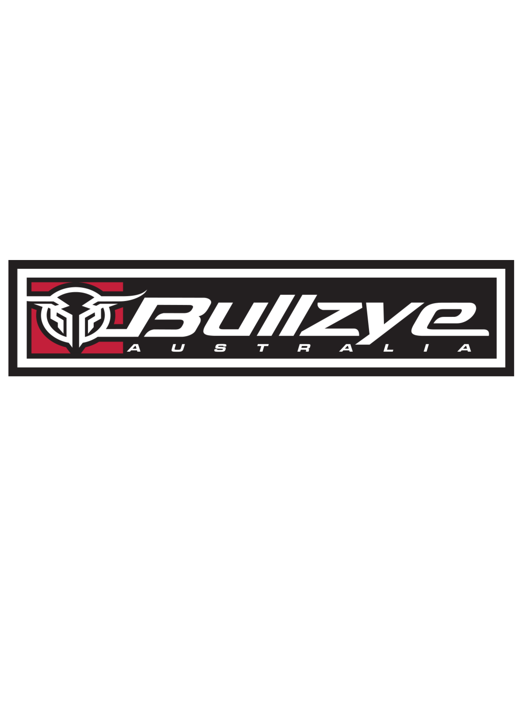 Bullzye Logo Sticker | Thomas Cook Boot 