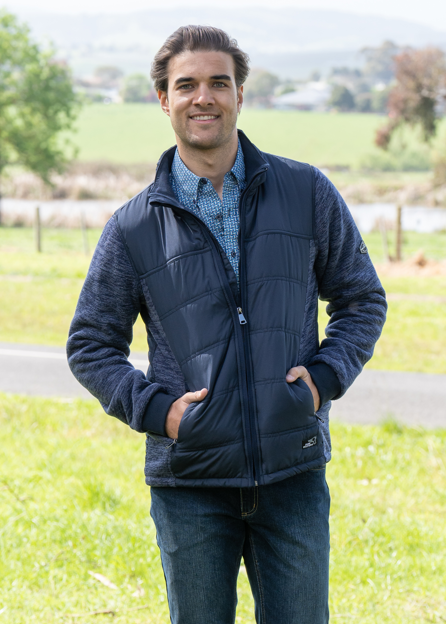 Mens Morrison Puffer Jacket | Pure Western