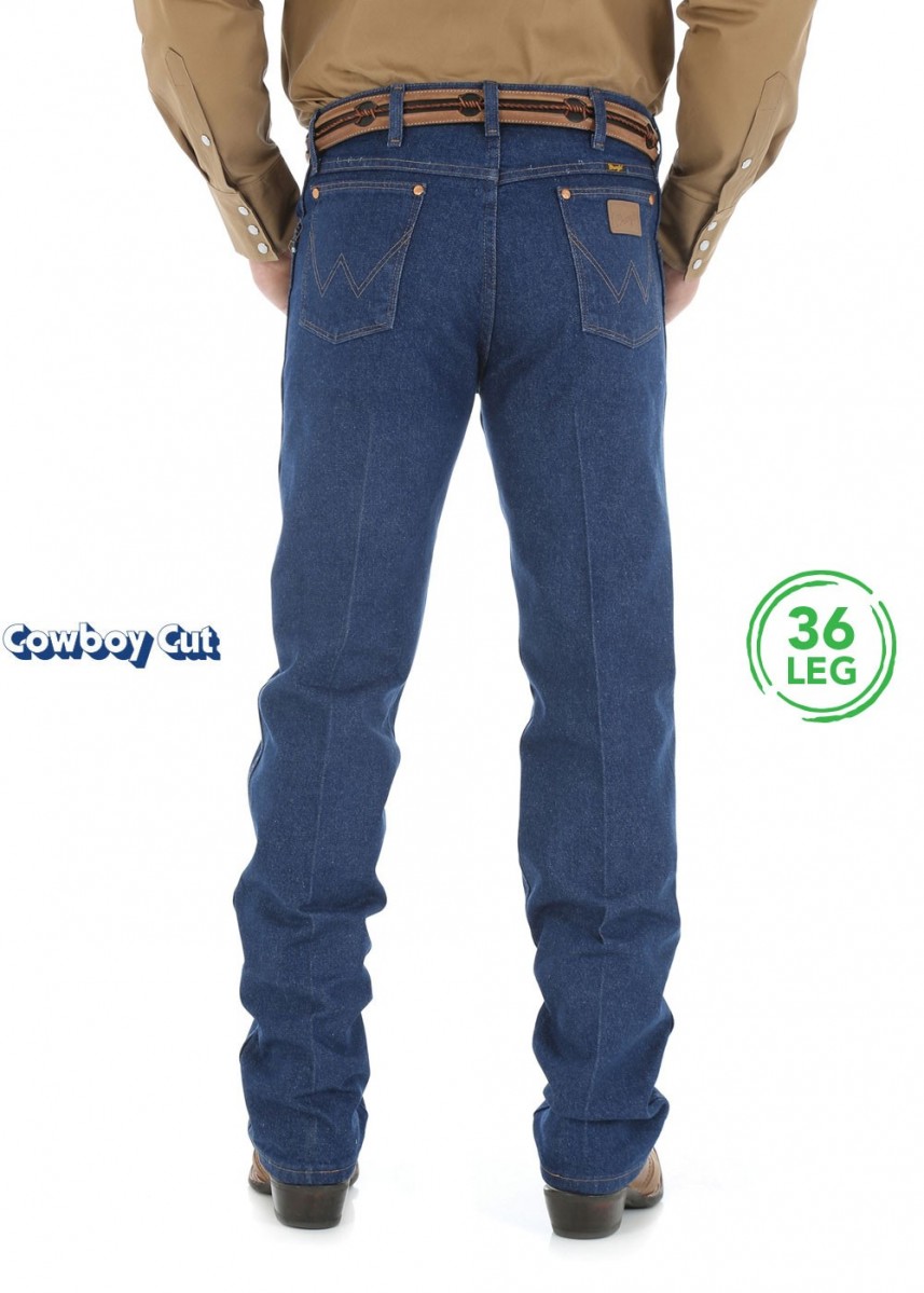 Mens Cowboy Cut Original Fit Jean 32 Leg | Wrangler