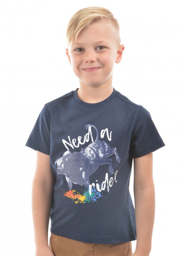 BOYS BULL RIDE S/S TEE