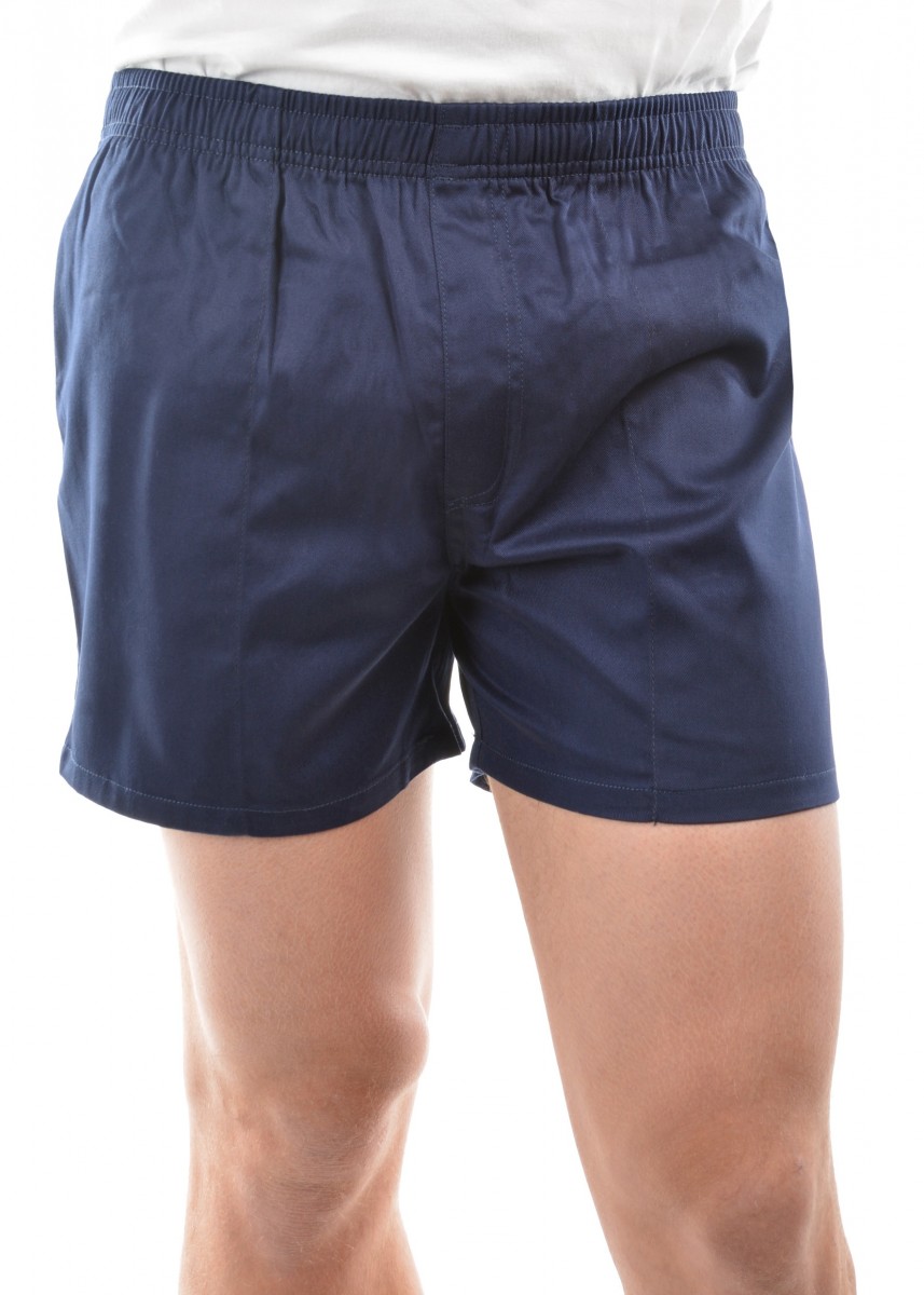 Mens Drill Shorts Mid Pure Western