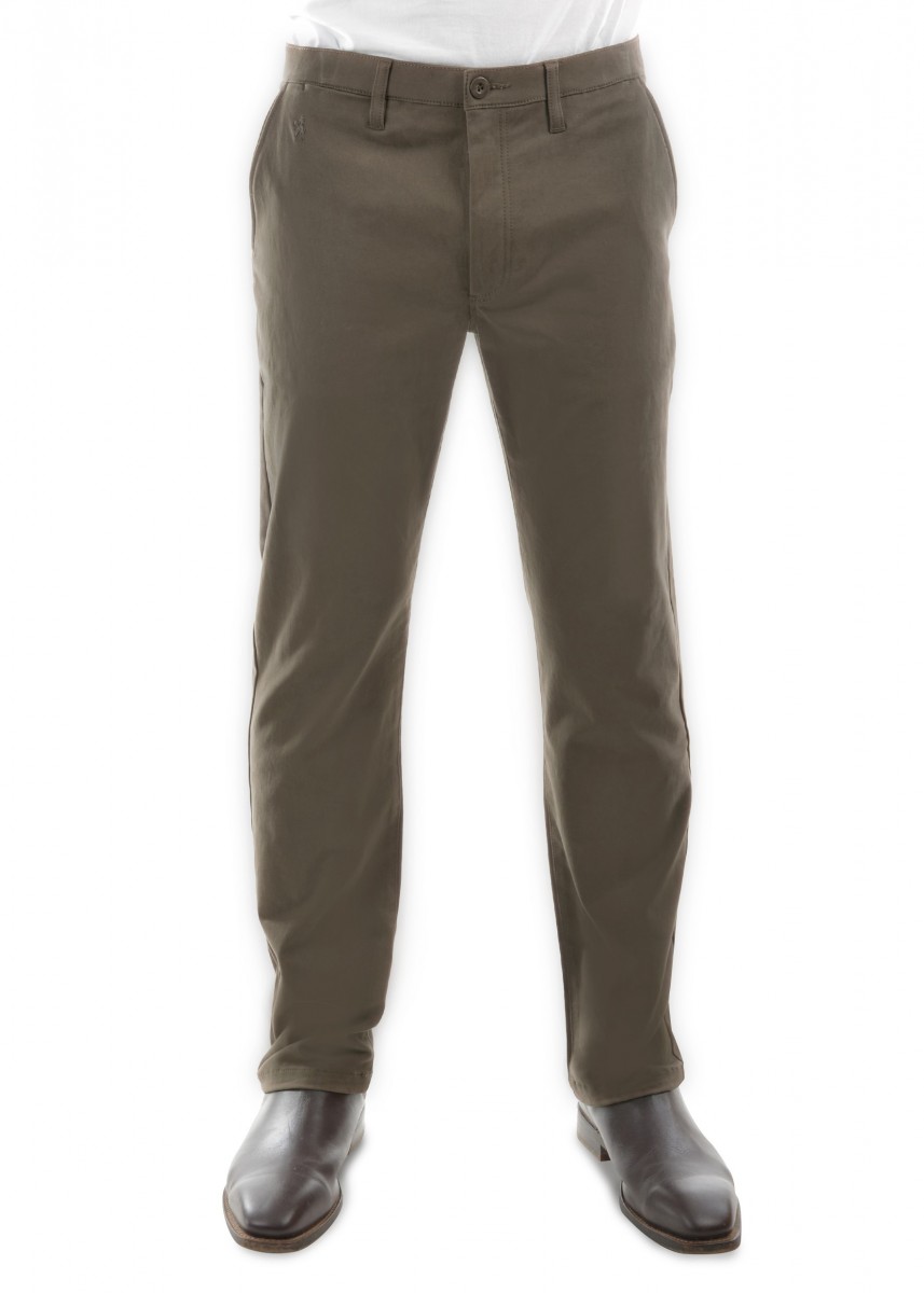 MENS MOLESKIN COMFORT WAIST TROUSERS 32 LEG