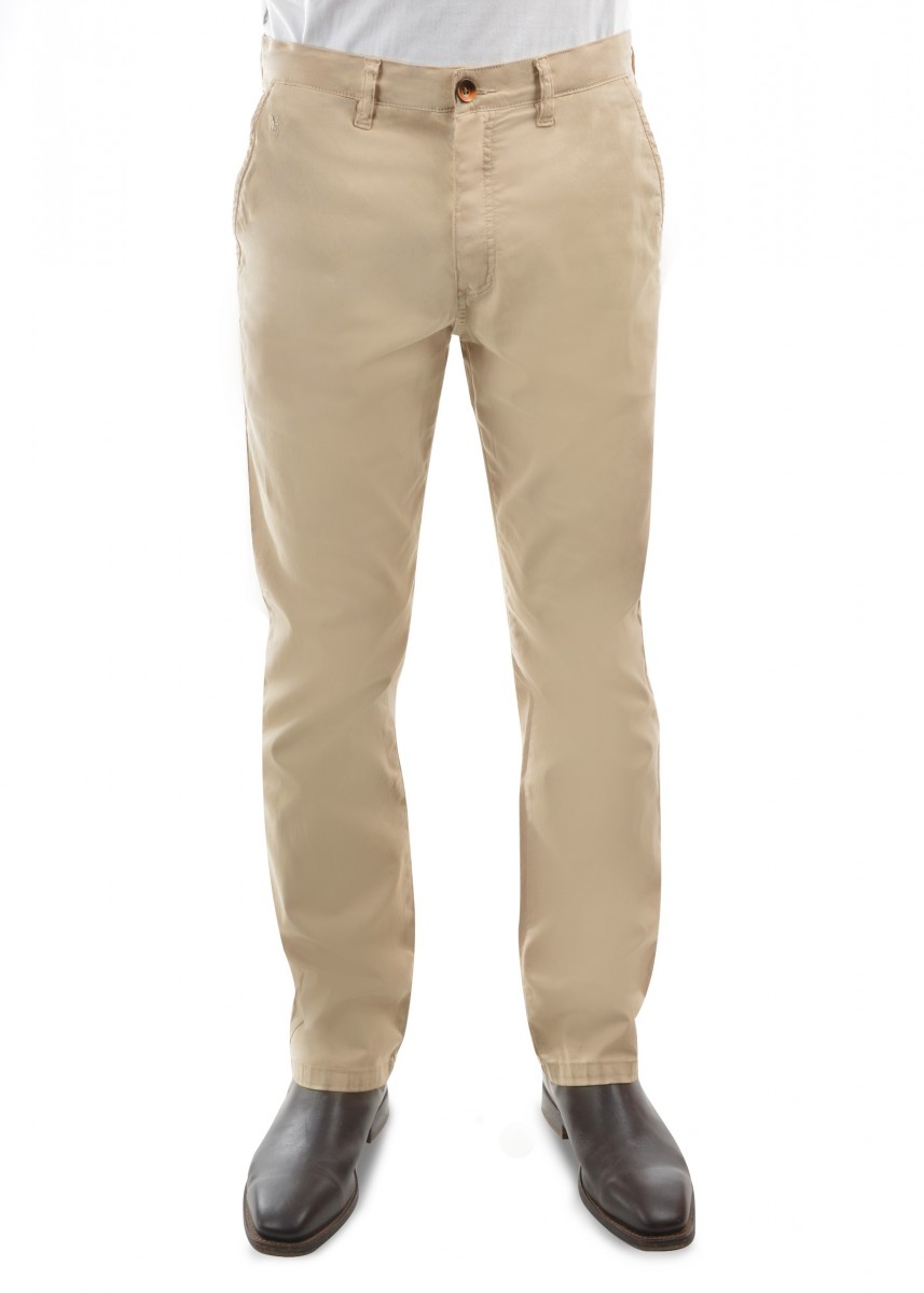 MENS TAILORED FIT MOSSMAN COMFORT WAIST TROUSERS 32 LEG