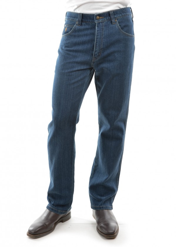 MENS STRETCH COMFORT WAIST JEAN MID-REG-STRAIGHT 34 LEG