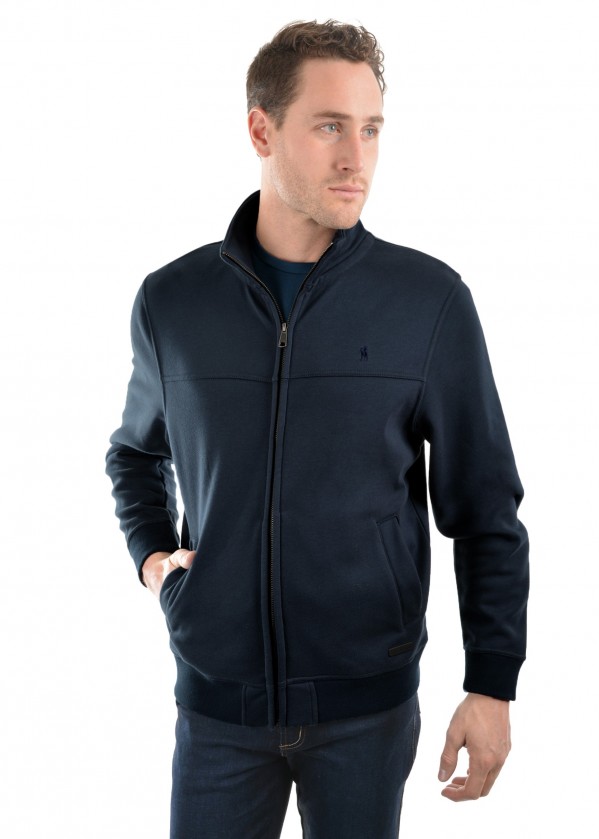 MENS ZIP THRU FLEECE JACKET