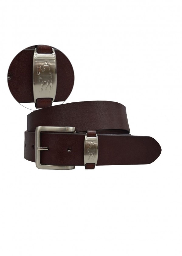 MENS HORSEMAN BADGE BELT