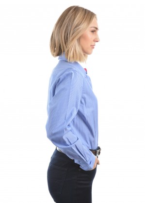 WOMENS GRAFTON STRIPE L/S SHIRT