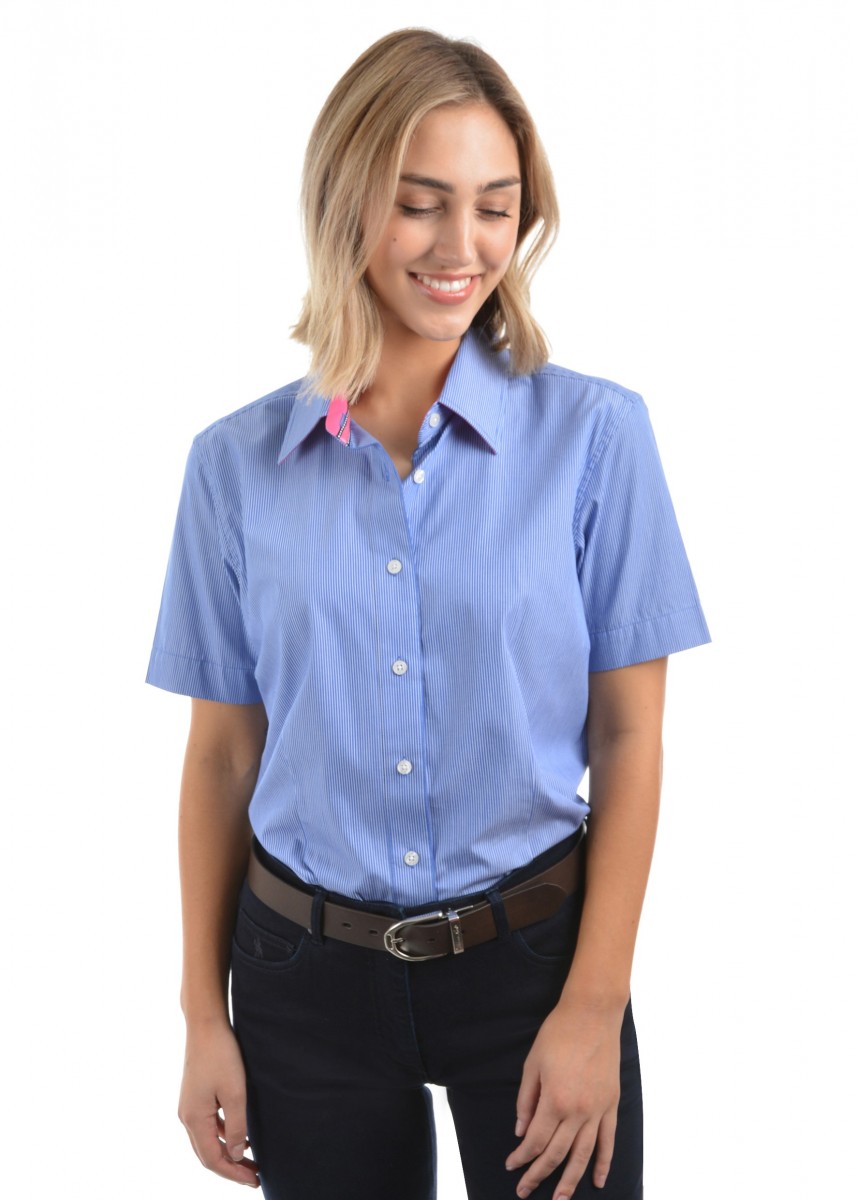 WOMENS GRAFTON STRIPE S/S SHIRT