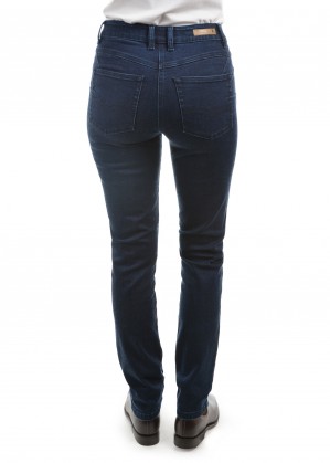 WOMENS WOOL DENIM SLIM LEG WONDER JEAN 32 LEG