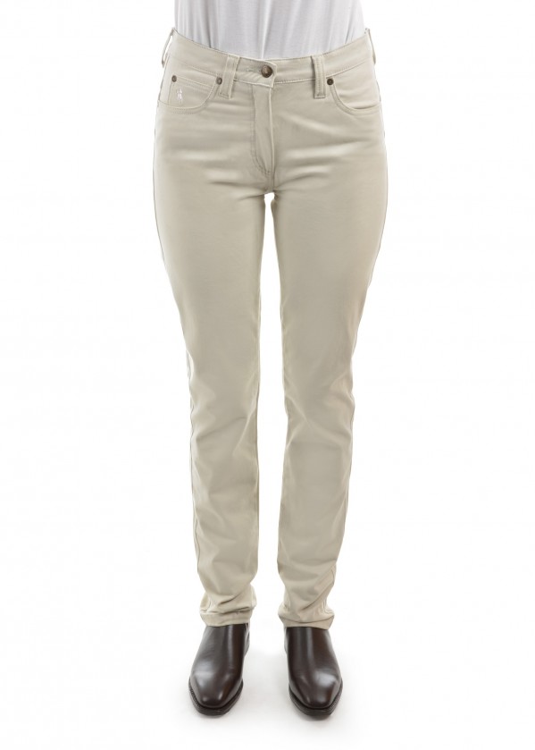 WOMENS STRETCH MOLESKIN WONDER JEAN MID-REG-SLIM 32 LEG