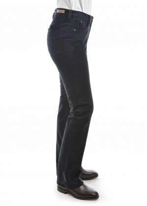 WOMENS STRETCH MOLESKIN WONDER JEAN MID-REG-BOOT 34 LEG