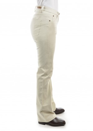 WOMENS STRETCH MOLESKIN WONDER JEAN MID-REG-BOOT 34 LEG