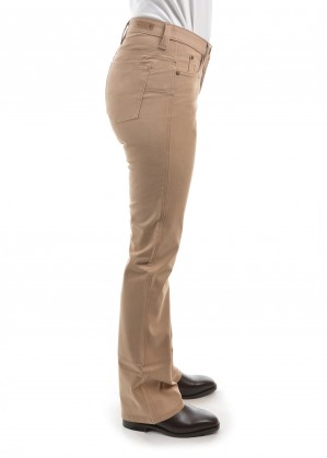 WOMENS STRETCH MOLESKIN WONDER JEAN MID-REG-BOOT 34 LEG