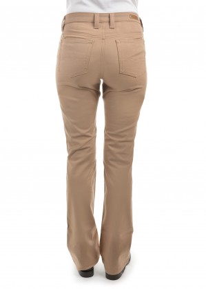 WOMENS STRETCH MOLESKIN WONDER JEAN MID-REG-BOOT 34 LEG