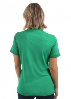WOMENS BAMBOO S/S POLO
