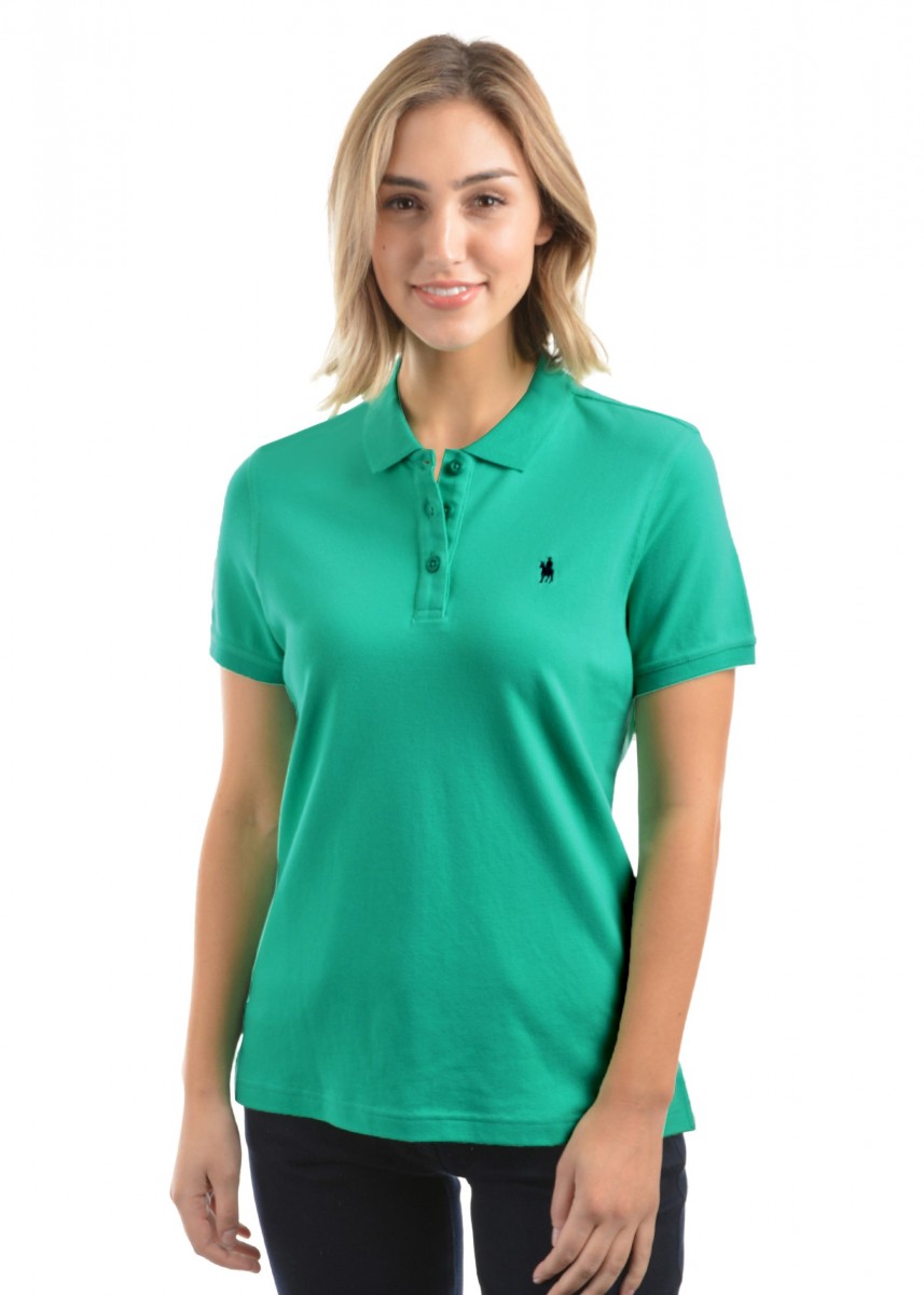 WOMENS CLASSIC STRETCH S/S POLO
