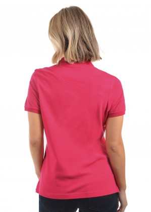 WOMENS CLASSIC STRETCH S/S POLO