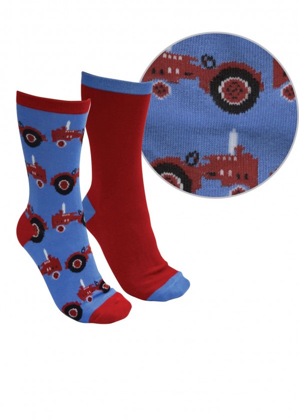 KIDS FARMYARD SOCKS - TWIN PACK