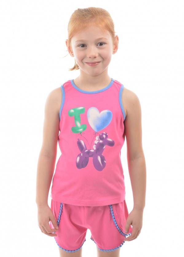 GIRLS BALLOON HORSE PJS