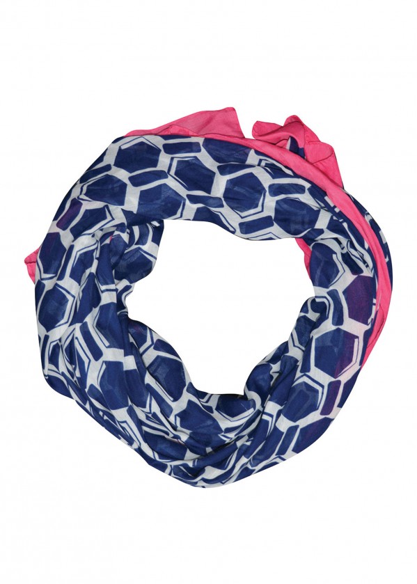 WOMENS VOILE PRINT SCARF